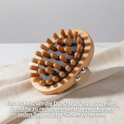 Wooden Anti-Cellulite Body Roller – Boosts Blood Circulation and Smooths Skin