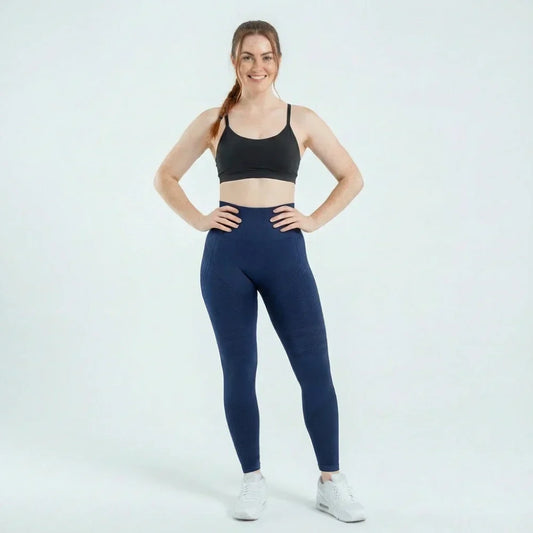 3D Leggings – Navy Blue