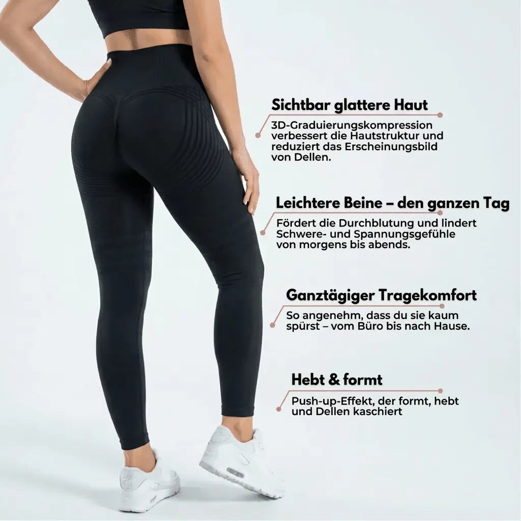 3D Leggings – Classic Black
