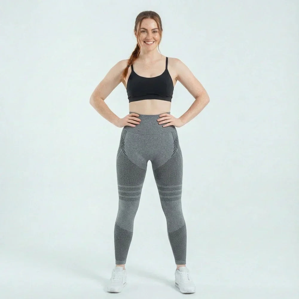 3D Leggings - Gray
