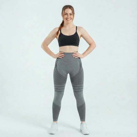 3D Leggings - Gray
