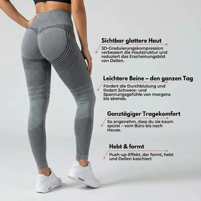 3D Leggings - Gray