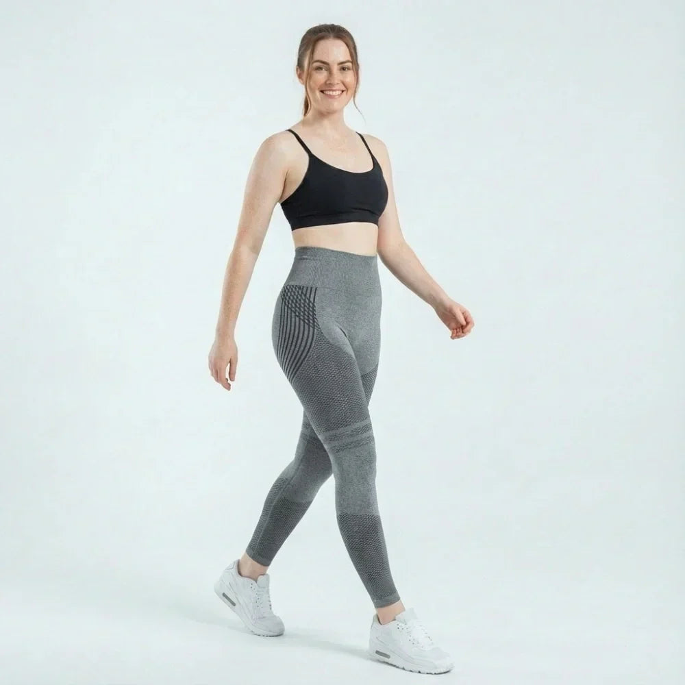 3D Leggings - Gray