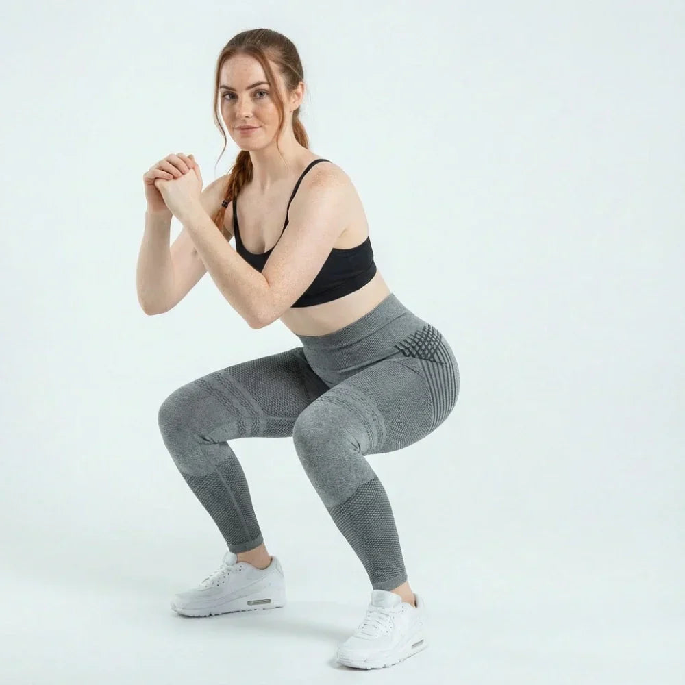 3D Leggings - Gray