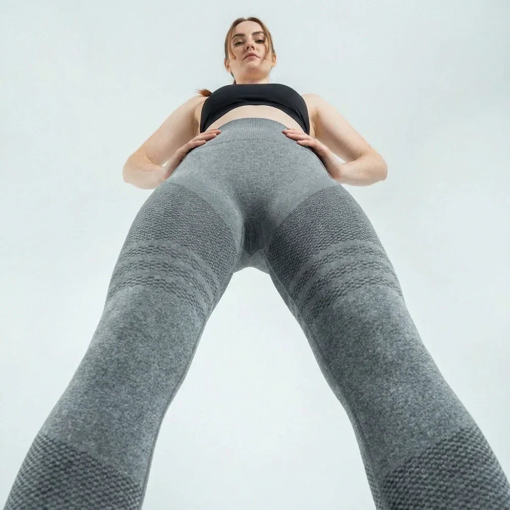 3D Leggings - Gray