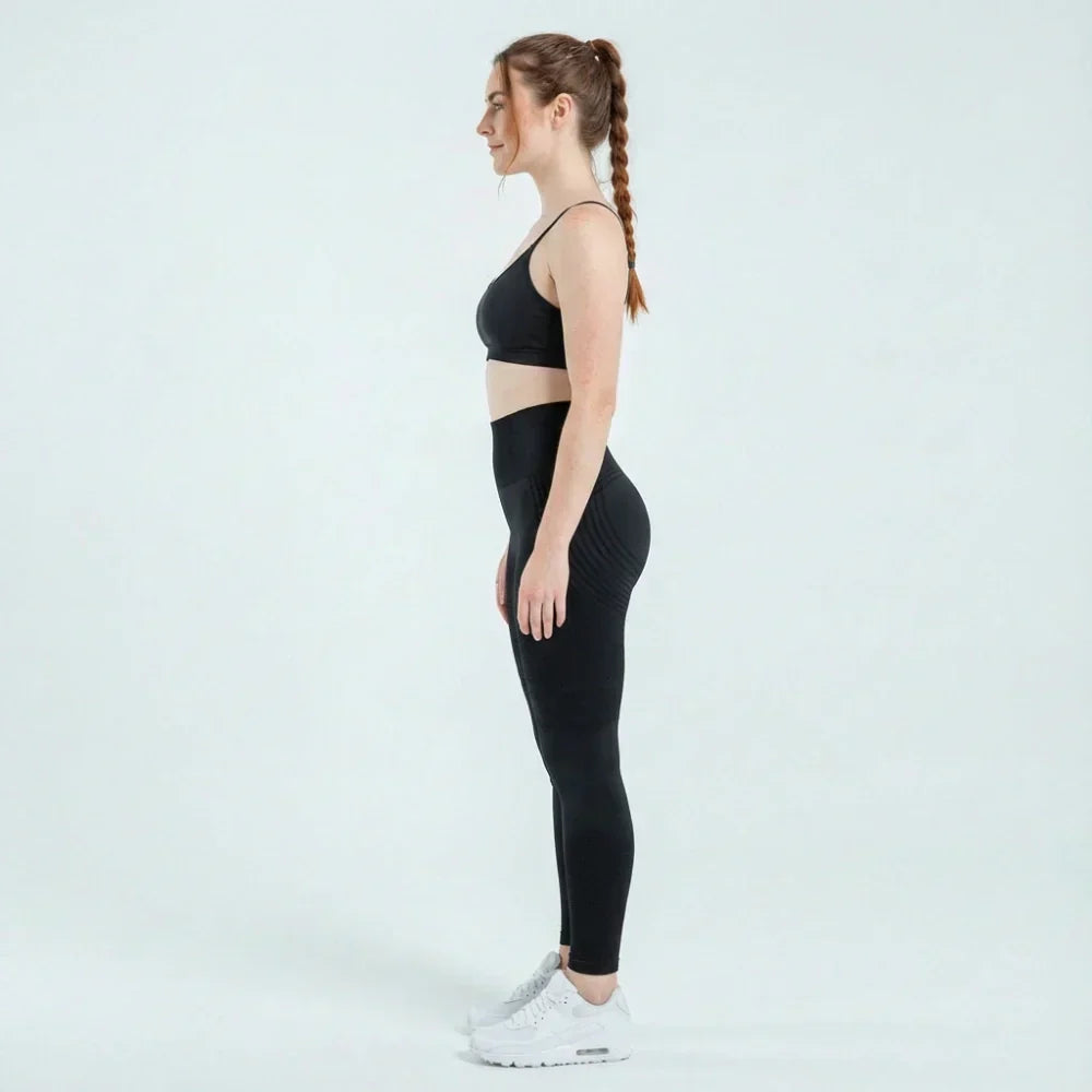 3D Leggings – Classic Black