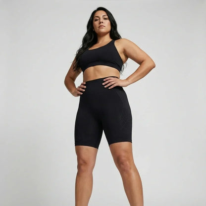 3D Short Leggings – Classic Black