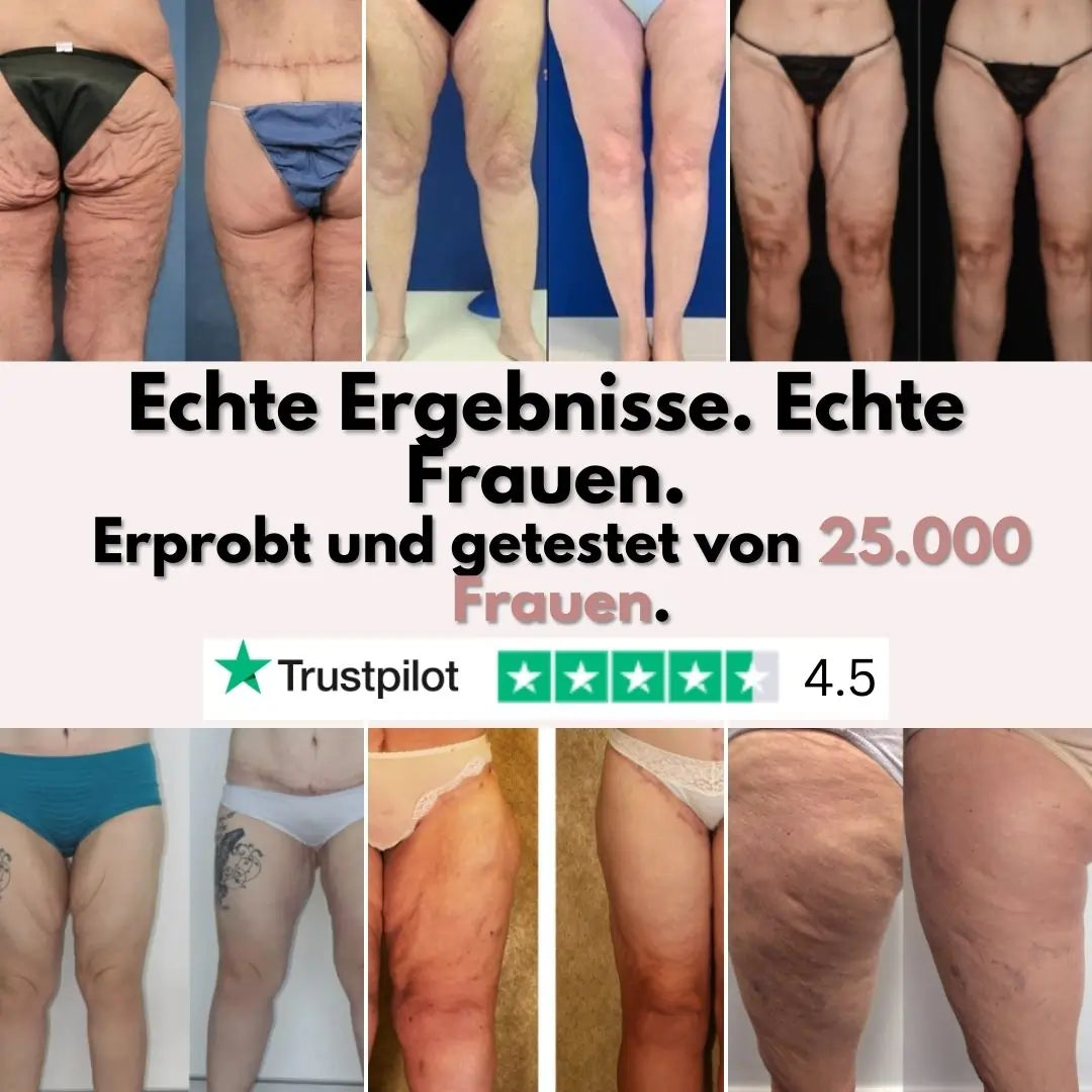 Firmer, smoother legs in 14 days — for women who are tired of being held back by sagging skin