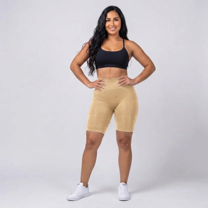 3D Short Leggings – Dark Gray