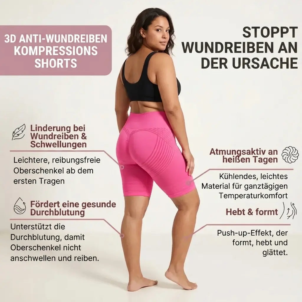 Anti-Chafing 3D Cycling Shorts